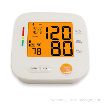 Medical or home Electronic arm blood pressure monitor